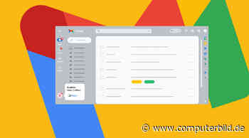 Gmail: Googles E-Mail-Dienst kommt mit neuem Look