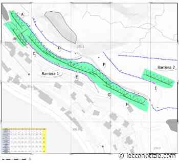 Lecco | San Martino. Si installano le nuove reti paramassi alle Caviate - Lecco Notizie