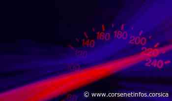 Corte : elle roulait à 138 km/h au lieu de 80 km/h sur la RT50 - Corse Net Infos