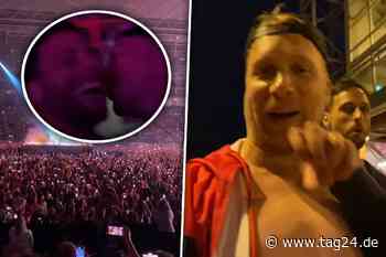 Oliver Pocher verteilt bei Lady-Gaga-Konzert Küsschen: "Mein kleines Monster" - TAG24