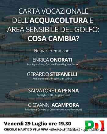Formia, venerdi' la presentazione della Carta Vocazionale dell'acquacoltura del Lazio - L'Inchiesta Quotidiano OnLine