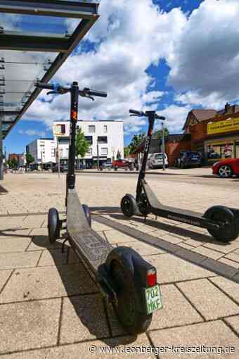 E-Scooter-Verleih - Mit dem E-Roller durch Renningen - Leonberger Kreiszeitung