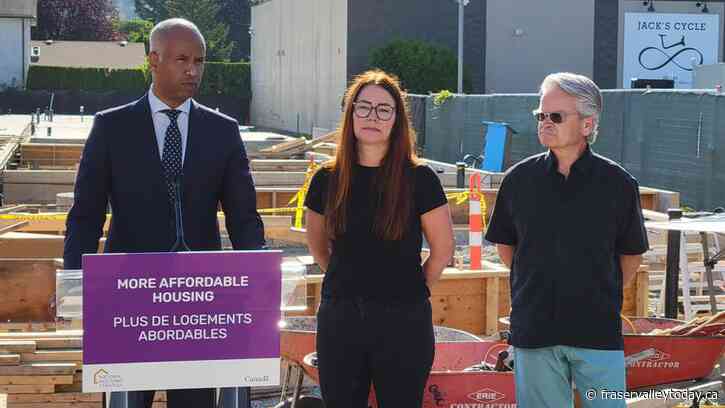 Federal government announces $10 million funding boost to build 18 units of affordable housing for victims of gender-based violence, families in Chilliwack