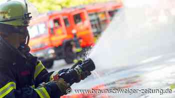 Brand auf A36: Feuerwehr löscht Böschung bei Wolfenbüttel