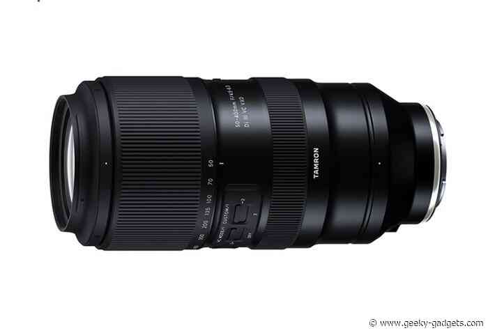 Tamron 50-400mm F/4.5-6.3 Di III VC VXD camera lens
