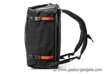 Black Ember modular duffel bag