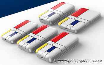 ORICO USB 4 external SSD inspired by Mondrian