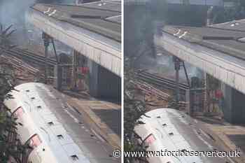 Recap of Watford Junction trains after fire blocks all lines