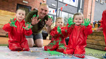 Trafford nursery creates masterpiece for Children's Art Week - Business Up North
