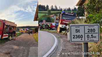 Schwerer Motorradunfall auf der St2360