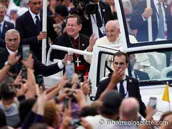 Hope mixes with doubt as Pope leads mass at Ste-Anne-de-Beaupré shrine