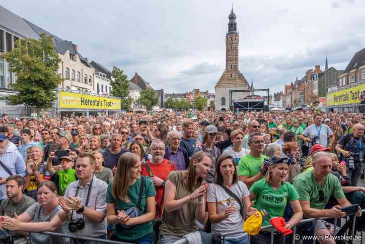 Herentals Fietst & Feest breekt alle records met 40.000 bezoekers: “Je kan moeilijk geen fan zijn van Van Aert”