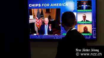 Die USA stärken die heimische Chipindustrie mit einem 280 Milliarden Dollar schweren Finanzpaket