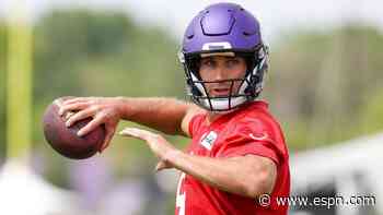 Cousins' focus is on camp, not GM's comments