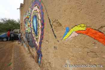 Viste el mural más alegre de Palmillas en Ojocaliente - Imagen de Zacatecas, el periódico de los zacatecanos