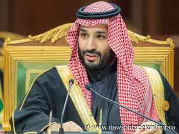 Energy on the table, Macron hosts Saudi prince for dinner - Dawson Creek Mirror