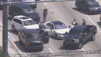 Police pursuit ends near Dolphin Expressway on Le Jeune Road - WPLG Local 10