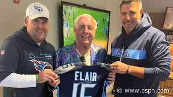 Best of Thursday at NFL training camps: Tennessee Titans add 'Flair' to practice; Lamar Jackson, DeVante Parker impress