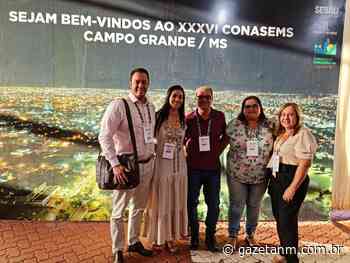 Equipe da Secretaria de Saúde de Pirapora participa de Conasems - Rede Gazeta de Comunicação - Gazeta Norte Mineira