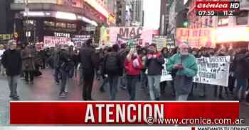 Piqueteros vuelven a tomar la ciudad de Buenos Aires - Crónica