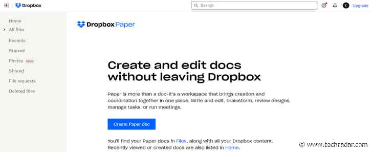 Dropbox Paper