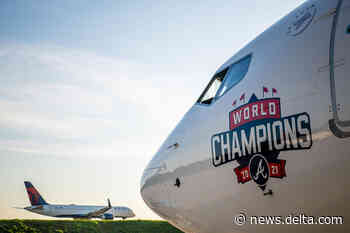 Delta unveils Braves World Champions plane in honor of World Series win - Delta News Hub