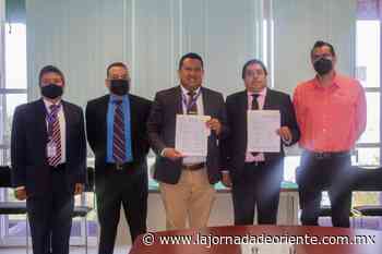 Firman convenio de colaboración Tecnológico de Tlaxco y Casa de las Artesanías de Tlaxcala - Tlaxcala - La Jornada de Oriente