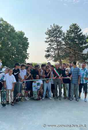 Inaugurata ufficialmente la pista da skate di Bra - Comune di Bra