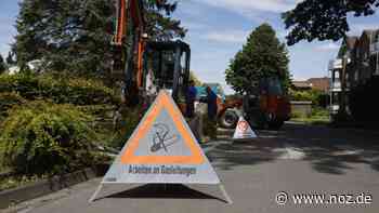 Man dachte sogar über eine Evakuierung nach: Gasleitung in Bad Rothenfelde bei Baggerarbeiten beschädigt - NOZ