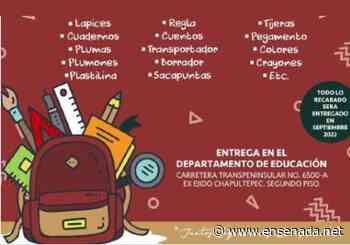 Recolecta Ayuntamiento útiles escolares - Ensenada.net