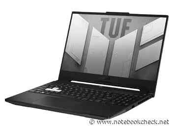 Asus TUF Dash F15 FX517ZR in review: Laptop with Mobile RTX 3070 and acceptable battery life - Notebookcheck.net