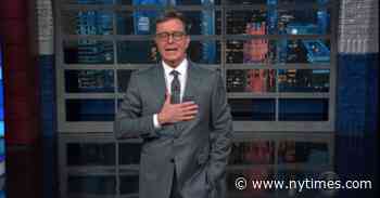 Stephen Colbert Can’t Believe ‘Joe Manchin Is Fighting Climate Change’