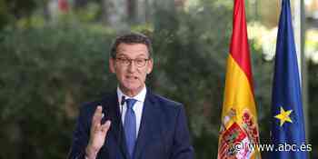 Feijóo acusa a Sánchez de conceder al separatismo «barra libre para actuar contra el Estado» - ABC.es
