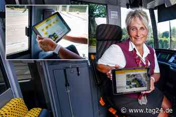 Schluss mit der Zettelwirtschaft! Verkehrsbetriebe in Dresden fahren jetzt auf Tablets ab - TAG24