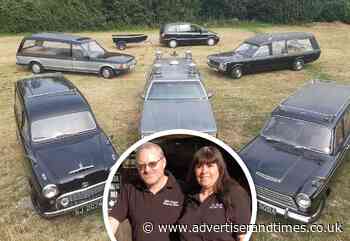 His and hearse – New Milton couple hire out their funeral car collection - Advertiser and Times