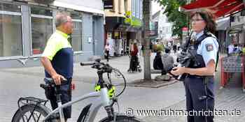 Schwerpunkteinsatz der Polizei in der Fußgängerzone Schwerte - Ruhr Nachrichten