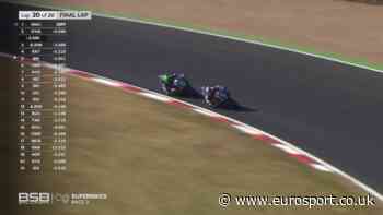 BSB: 'The king of Brands Hatch' - Tarran Mackenzie pips Jason O'Halloran in thrilling finish to clinch double win - Eurosport UK