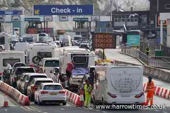 Two-hour queues at Dover ahead of 'extremely busy' weekend - Harrow Times