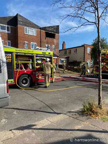 Woman taken to hospital after house fire in Harrow - Harrow Online