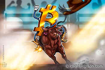 Bitcoin bull run 'getting interesting' as BTC price hits 6-week high