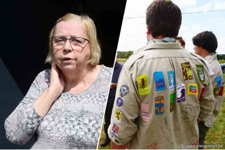 Marita (75), de enige buurvrouw van de scouts in La Roche: “Alsof er een leger woeste Vikingen in mijn tuin stond”