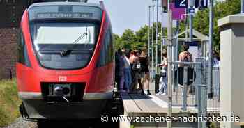 Feuerwehreinsatz an der Euregiobahn: Defekt legt Bahnverkehr zwischen Alsdorf und Herzogenrath lahm - Aachener Nachrichten