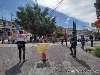 Bloquean el libramiento a Tixtla en la capital; tienen más de dos meses sin agua, reclaman - El Sur de Acapulco