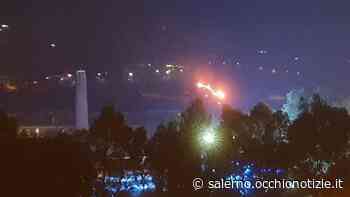 Agropoli, fiamme nella notte: incendio in zona Ginestre - L'Occhio di Salerno