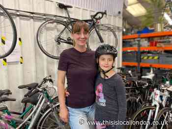 Ukrainian refugees have ‘taste of previous life’ with Deptford bike charity