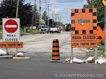 Cornwall motorists begin navigating Sydney St. construction detour - Cornwall Standard-Freeholder
