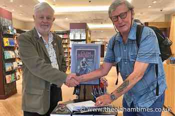 Author of Saddleworth Speedway star signs books in Oldham - The Oldham Times