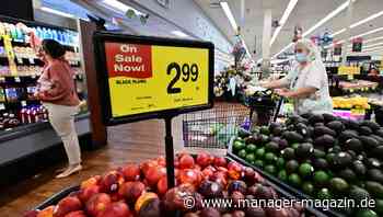 Inflation im Euroraum steigt auf knapp 9 Prozent