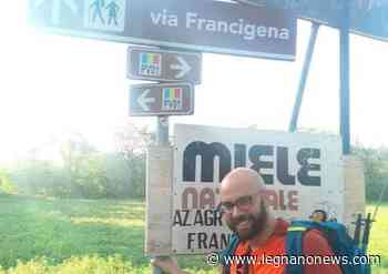 Trecento chilometri a piedi da Siena a Roma, Christian Vitali di Parabiago dà voce alle malattie invisibili - LegnanoNews.com