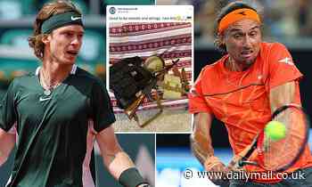 Alexandr Dolgopolov slams Andrey Rublev as a 'lying hypocrite' amid Wimbledon row - Daily Mail